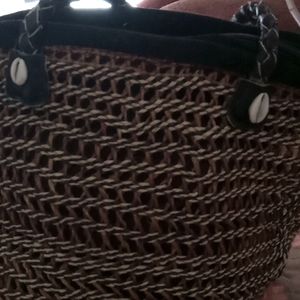 A Beautiful Weaved Bag.